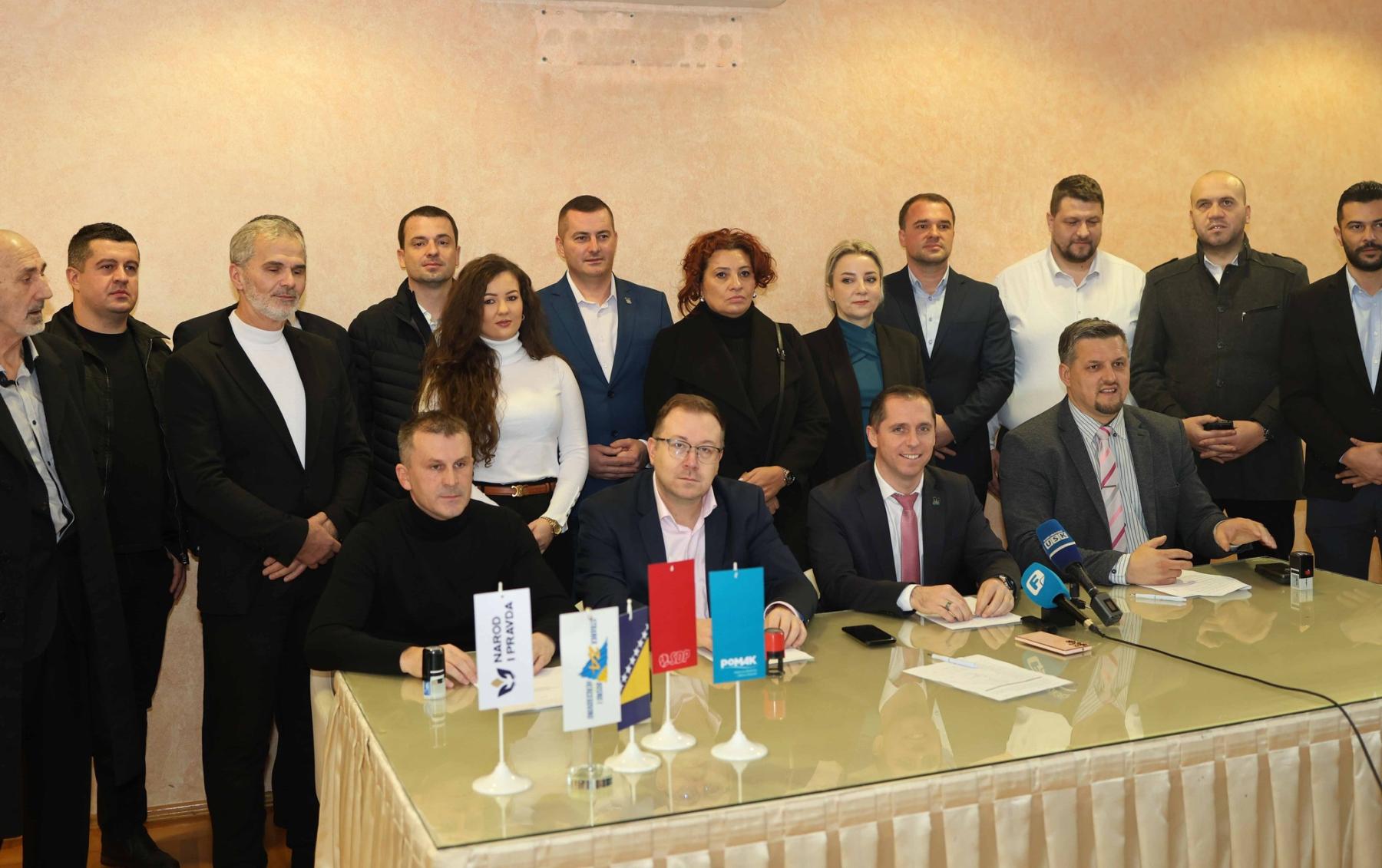 Potpisan Sporazum o formiranju većine u Gradskom vijeću Bihaća