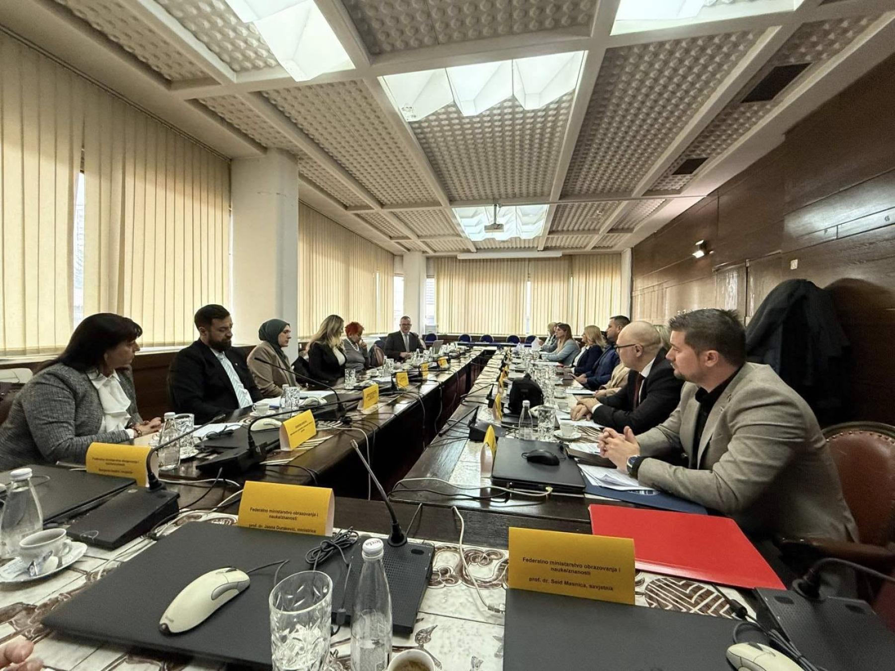 Ministar Osmankić prisustvovao konstituirajućoj sjednici Koordinacije ministara obrazovanja Federacije BiH