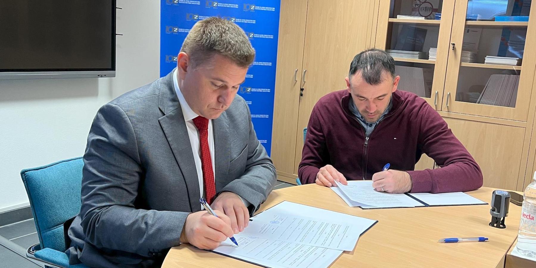 ZZJZFBIH potpisao sporazume o suradnji s Udruženjem “NGO Marathon” i Udrugom “Zdrav život – KINEZIS”