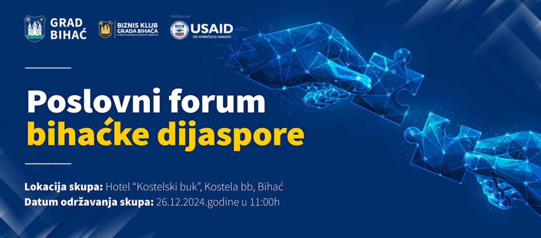 Najava poslovnog foruma 