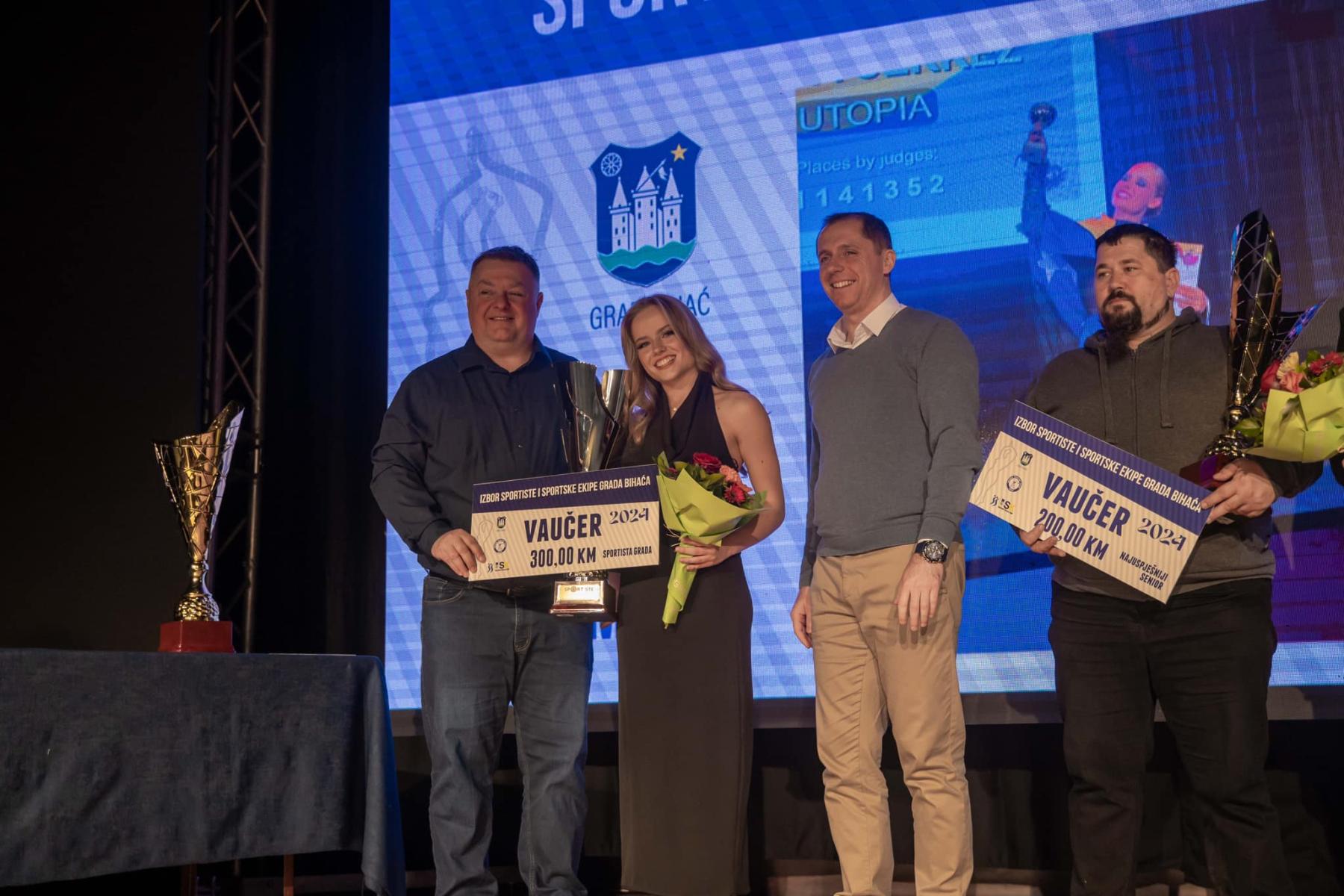 Ivona Murk najuspješniji sportista Bihaća 2024. godine