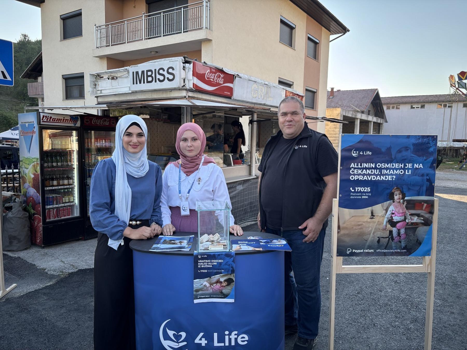 4 Life u rekordnom roku prikupio 40.000 eura za liječenje Alline Šekić iz Bužima