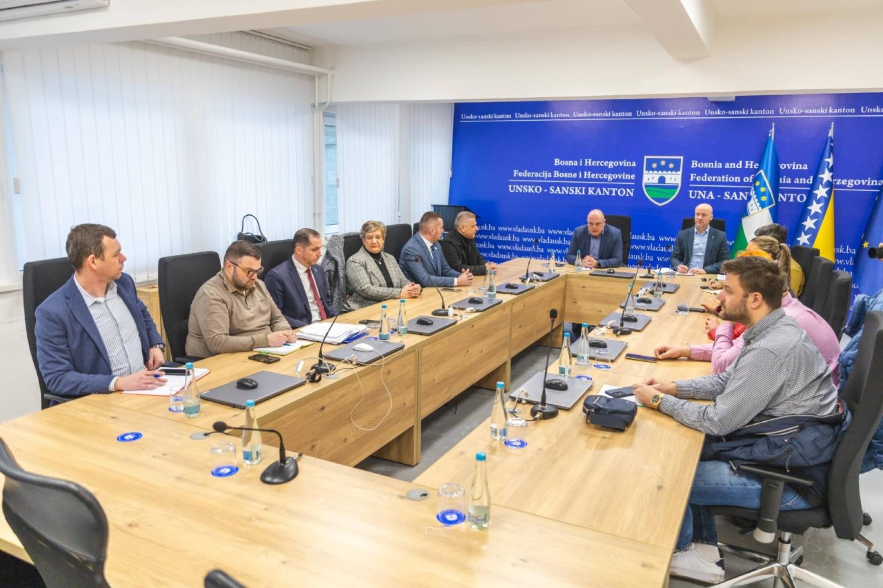 Sastanak kantonalnih i lokalnih vlasti sa porukom da se kapitalni projekti Bihaća moraju nastaviti