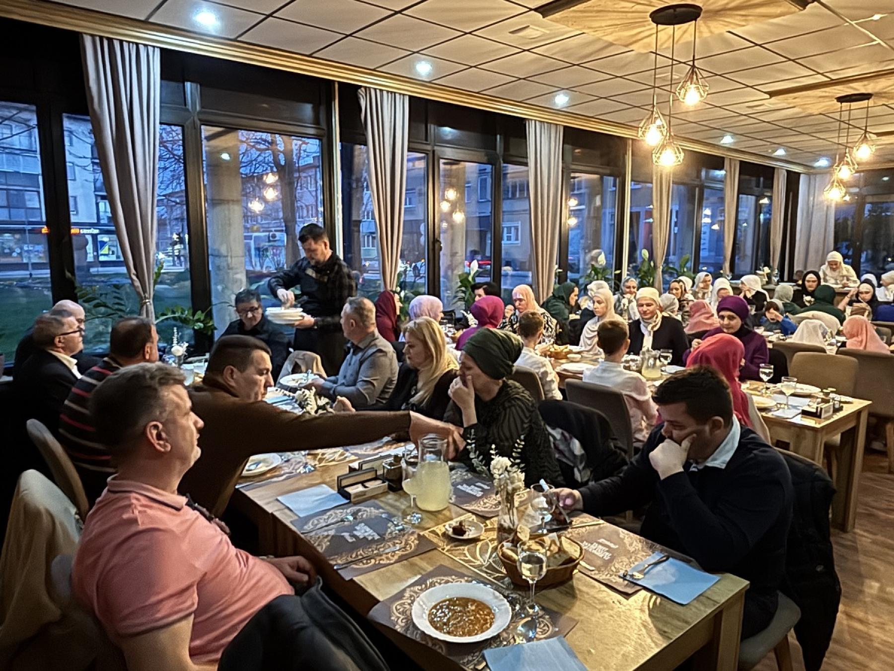 BZK Bihać okupio članove i prijatelje na tradicionalnom ramazanskom iftaru