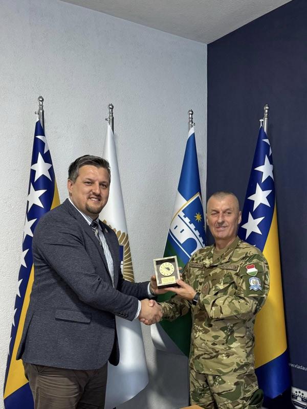 Ministar Habibija primio u posjetu komandanta EUFOR-a u BiH