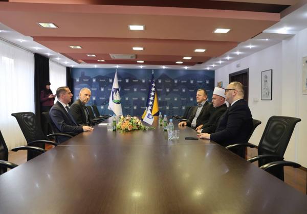 Gradonačelnik Sedić i muftija Kudić razgovarali o rekonstrukciji Fethije i Konaka