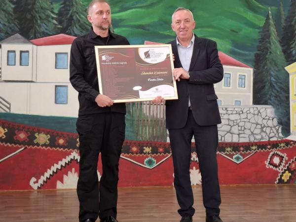 Faruk Šehić dobitnik nagrade Skender Kulenović 